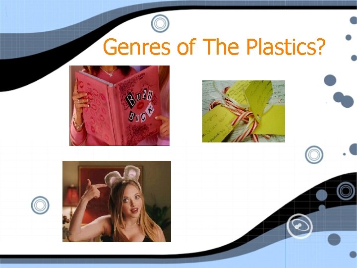 Genres of The Plastics? 