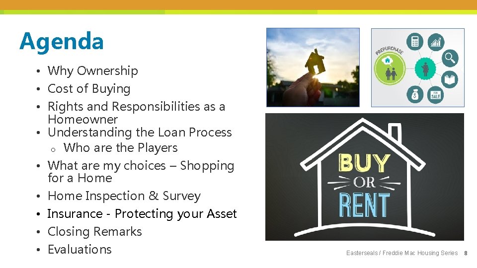 Agenda • Why Ownership • Cost of Buying • Rights and Responsibilities as a