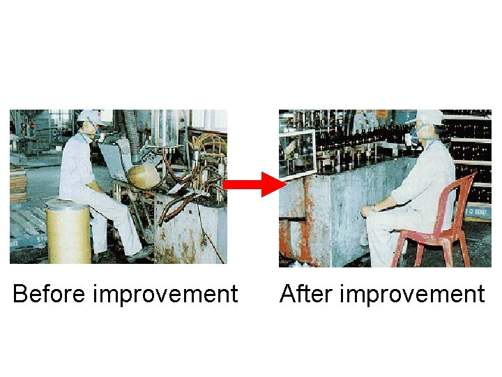 Before improvement After improvement Before improvement After improvement