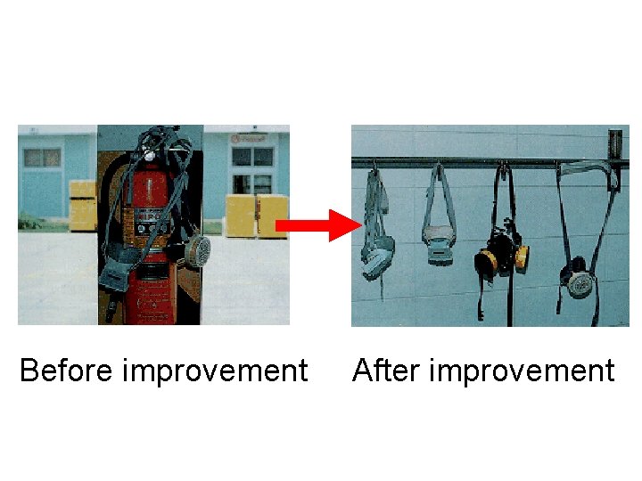 Before improvement After improvement Before improvement After improvement