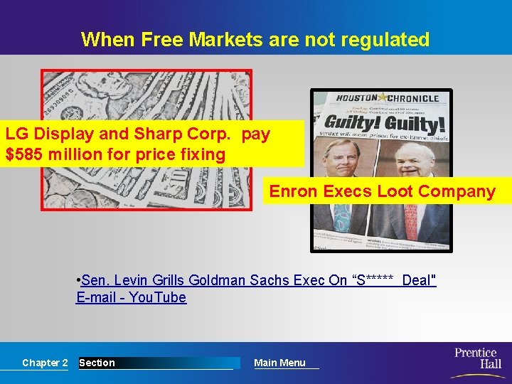When Free Markets are not regulated LG Display and Sharp Corp. pay $585 million