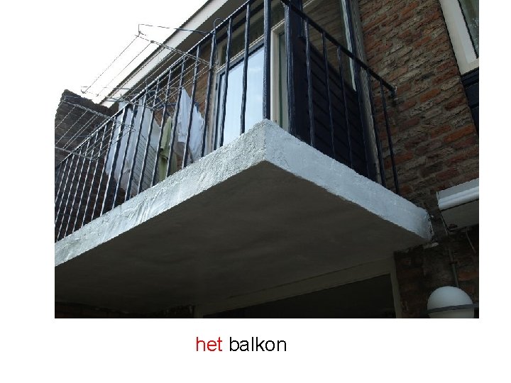 het balkon 