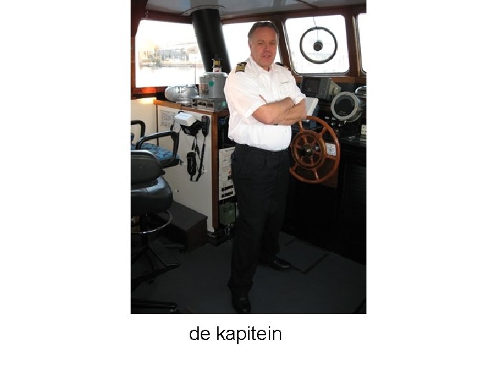 de kapitein 