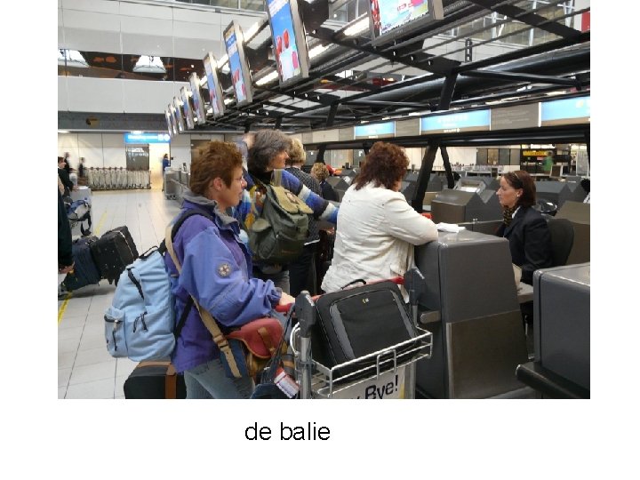 de balie 