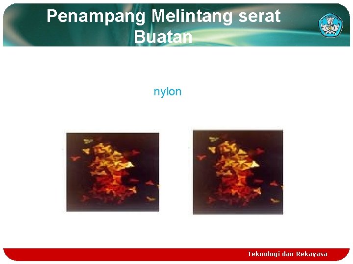 Penampang Melintang serat Buatan nylon Teknologi dan Rekayasa 