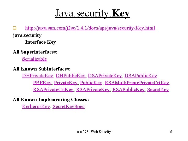 java secretkey