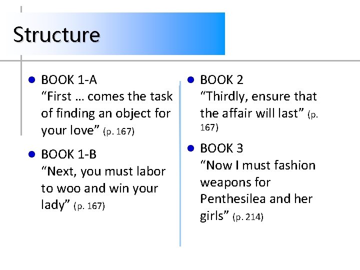 Structure BOOK 1 -A l BOOK 2 “First … comes the task “Thirdly, ensure Structure BOOK 1 -A l BOOK 2 “First … comes the task “Thirdly, ensure