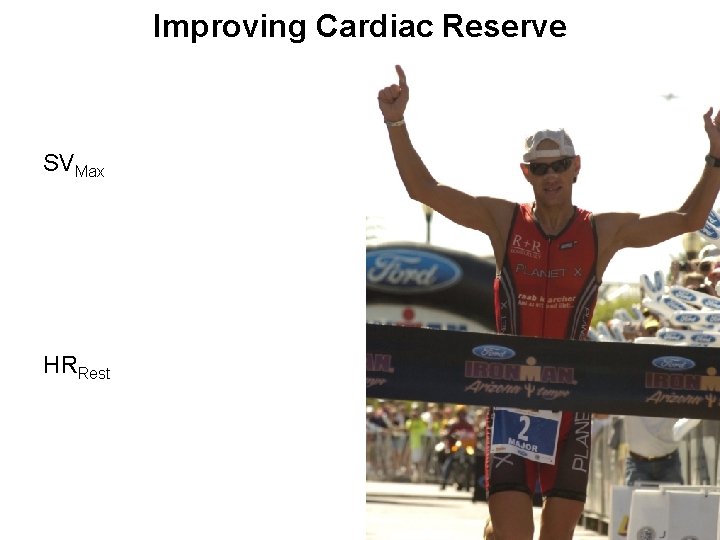 Improving Cardiac Reserve SVMax HRRest 