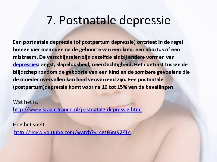 Is 6 weken postpartum controle noodzakelijk