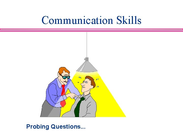 Communication Skills Probing Questions. . . 