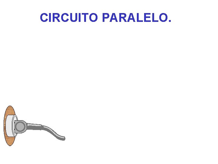 CIRCUITO PARALELO. 