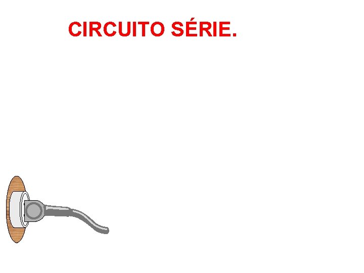 CIRCUITO SÉRIE. 