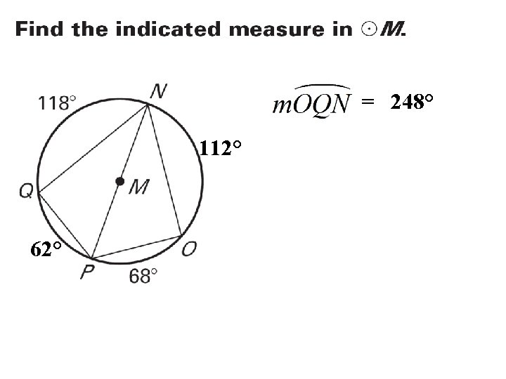 = 248° 112° 62° 