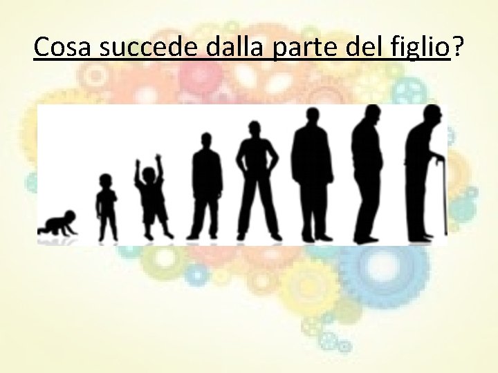 Cosa succede dalla parte del figlio? Cosa succede dalla parte del figlio?