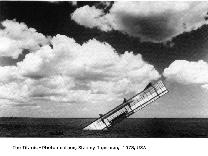 The Titanic - Photomontage, Stanley Tigerman, 1978, USA 