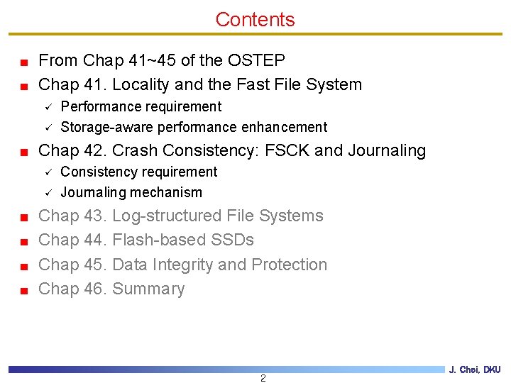 Lecture Note 11 File System Advanced May 2018