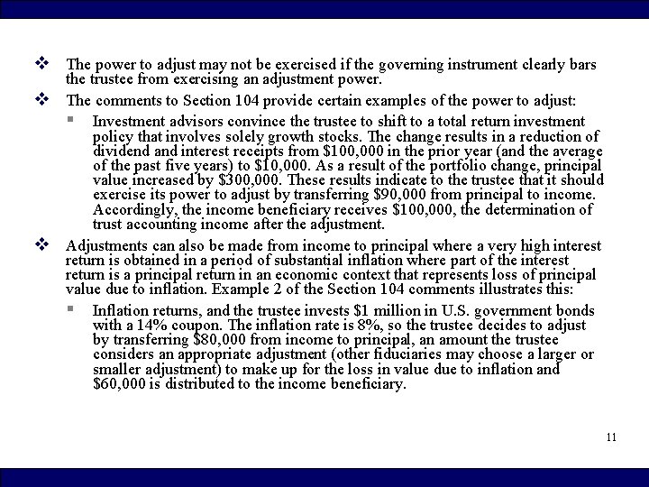 The Uniform Principal and Act Never Confuse