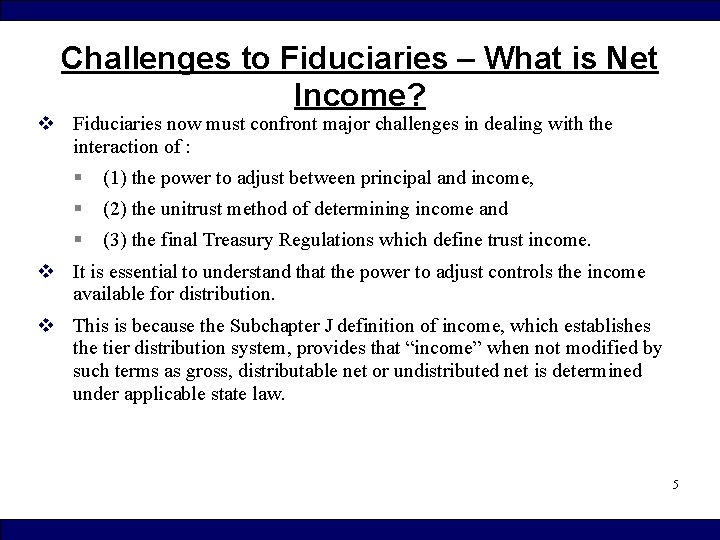 The Uniform Principal and Act Never Confuse