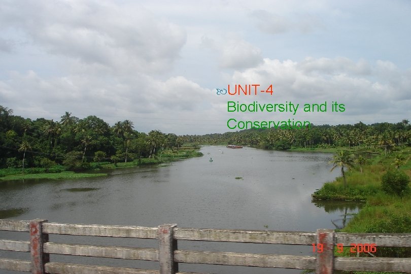  UNIT-4 Biodiversity and its Conservation 