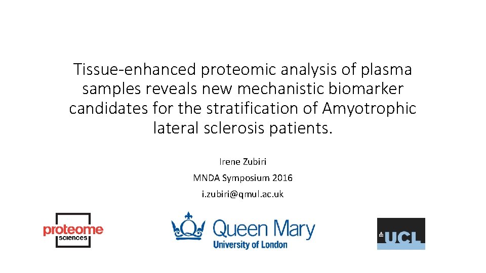 Tissue-enhanced proteomic analysis of plasma samples reveals new mechanistic biomarker candidates for the stratification