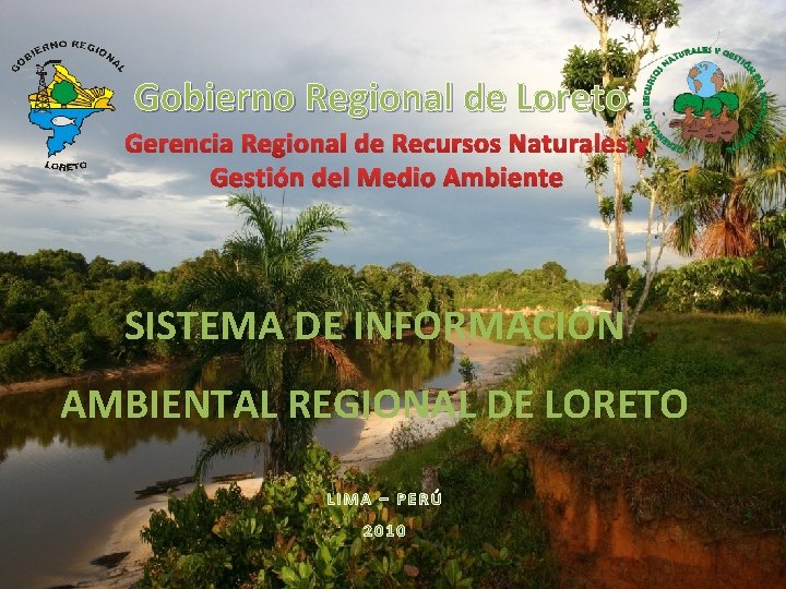 Gobierno Regional de Loreto Gerencia Regional de Recursos Naturales y Gestión del Medio Ambiente