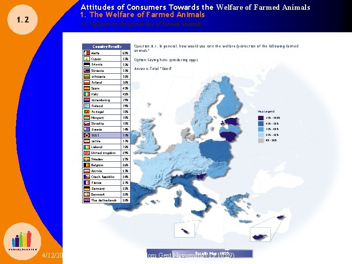 Attitudes of Consumers Towards the Welfare of Farmed Animals 1. The Welfare of Farmed