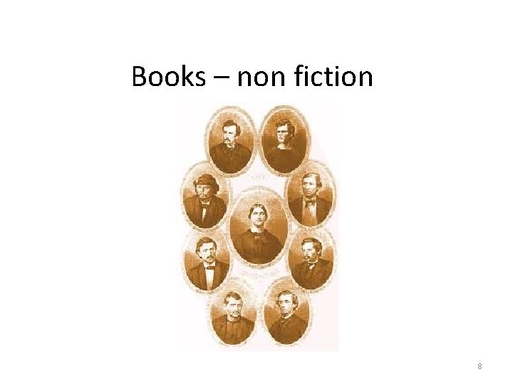 Books – non fiction 8 
