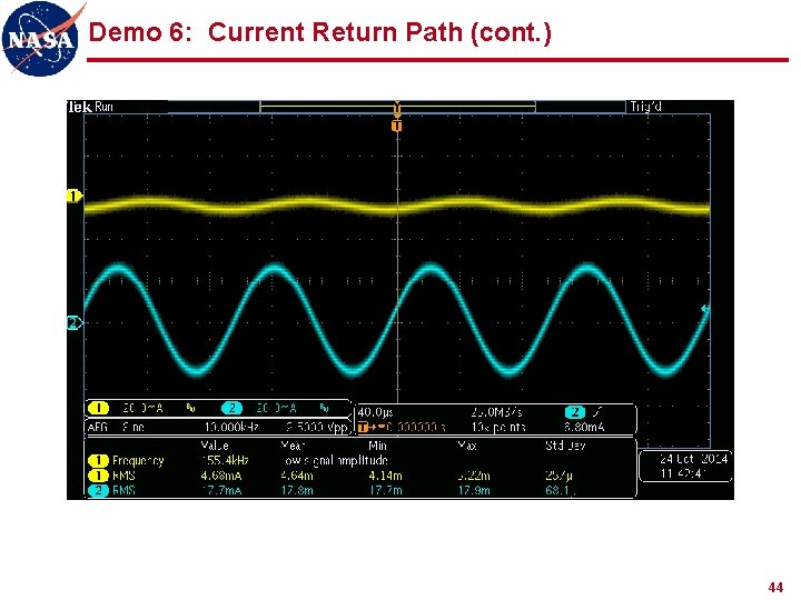 Demo 6: Current Return Path (cont. ) 44 