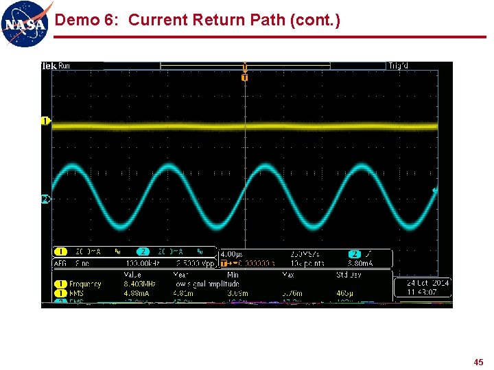 Demo 6: Current Return Path (cont. ) 45 
