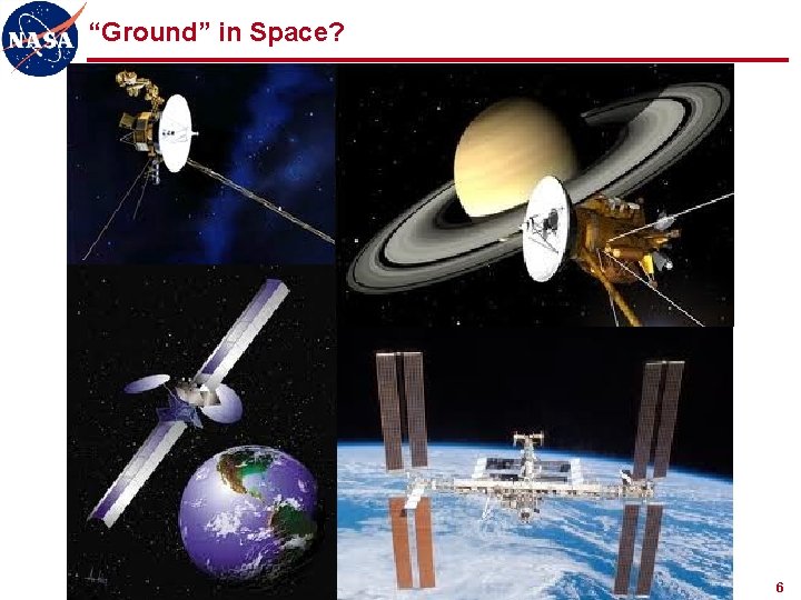 “Ground” in Space? 6 