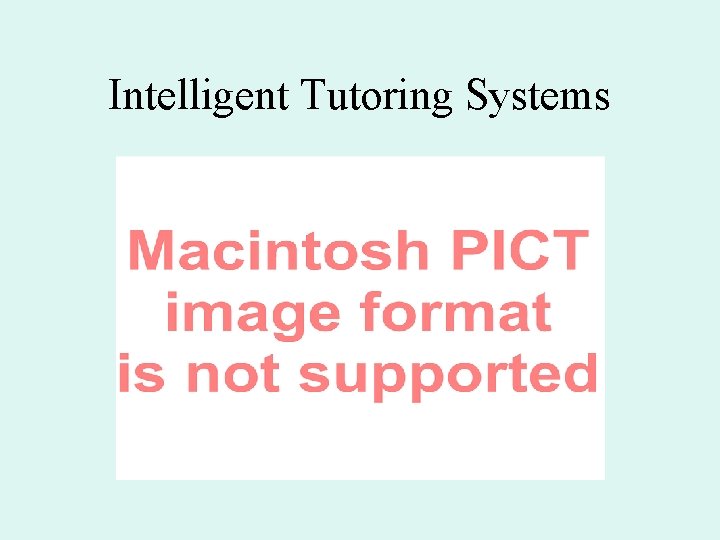 Intelligent Tutoring Systems 