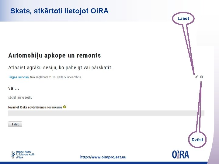 Skats, atkārtoti lietojot Oi. RA Labot Dzēst 