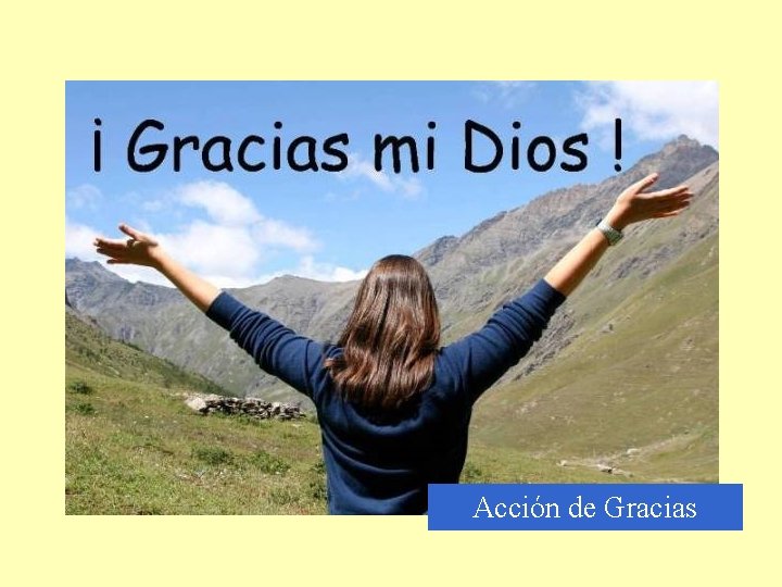 Acción de Gracias Acción de Gracias