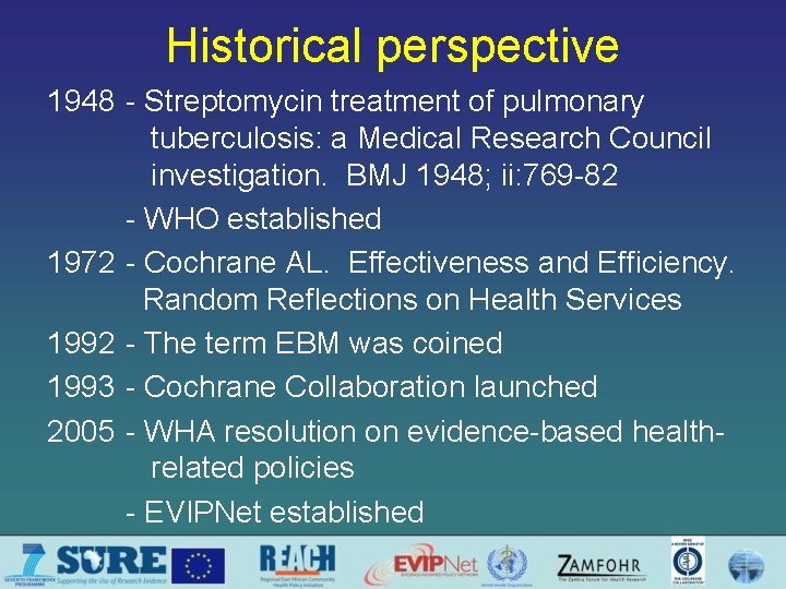 Historical perspective 1948 - Streptomycin treatment of pulmonary tuberculosis: a Medical Research Council investigation.