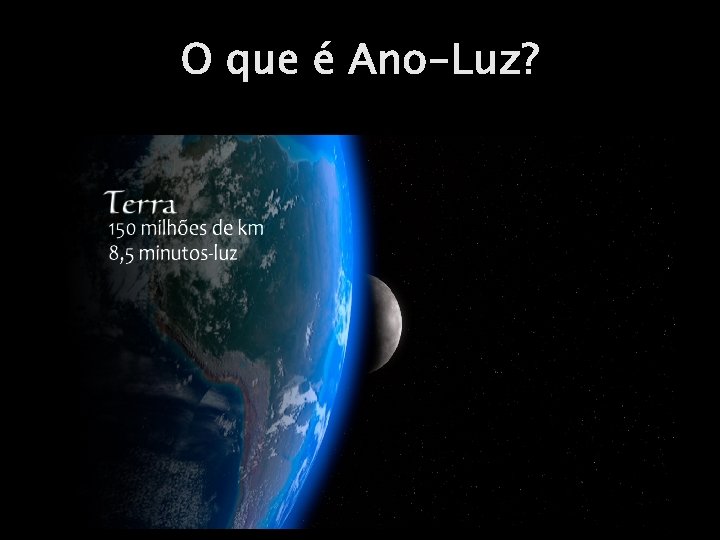 O que é Ano-Luz? 
