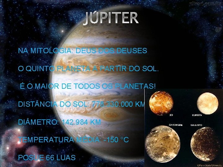 JÚPITER NA MITOLOGIA: DEUS DOS DEUSES O QUINTO PLANETA A PARTIR DO SOL. É