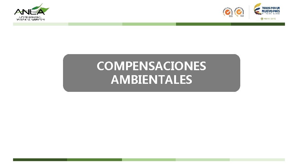 COMPENSACIONES AMBIENTALES 
