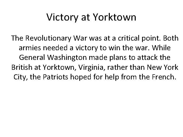 What effect did the patriot victory at kings mountain produce Journal Question What Were Some Of The Reasons