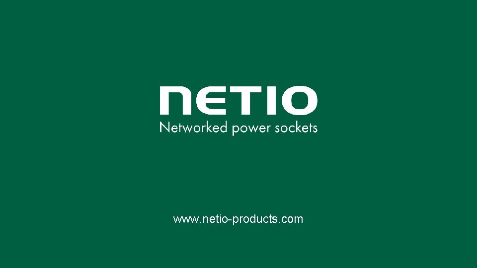 www. netio-products. com 