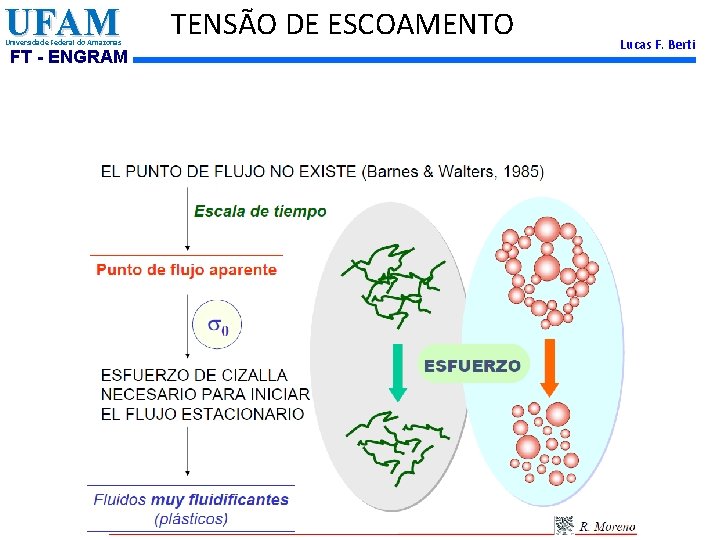 UFAM Universidade Federal do Amazonas FT - ENGRAM TENSÃO DE ESCOAMENTO Lucas F. Berti