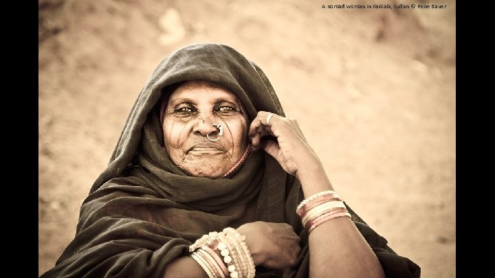 A nomad woman in Kassala, Sudan © Rene Bauer 