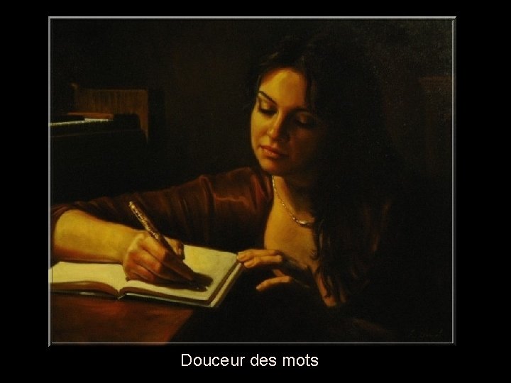 Douceur des mots 