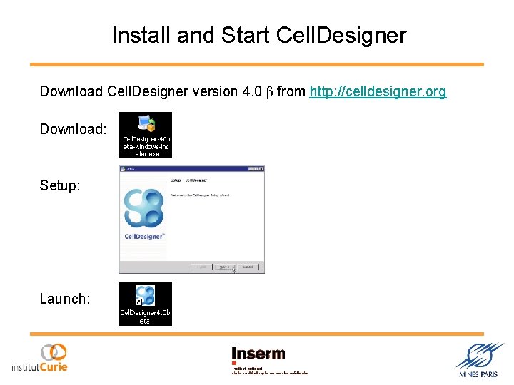 Install and Start Cell. Designer Download Cell. Designer version 4. 0 β from http: