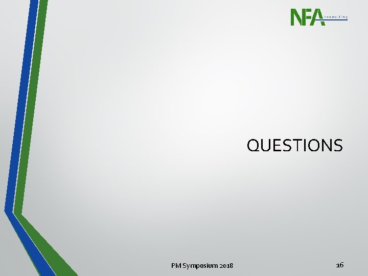 QUESTIONS PM Symposium 2018 16 