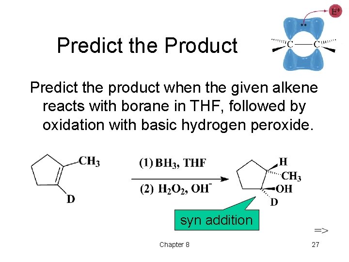 Predict the Product Predict the product when the given alkene reacts with borane in