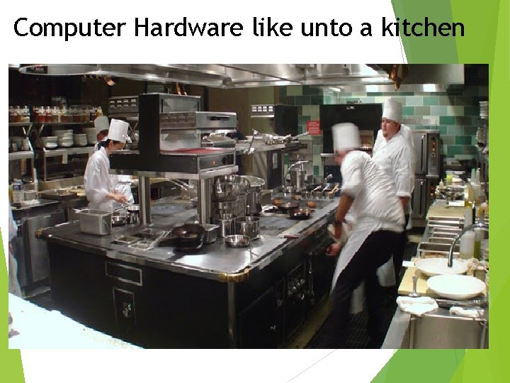 Computer Hardware like unto a kitchen 