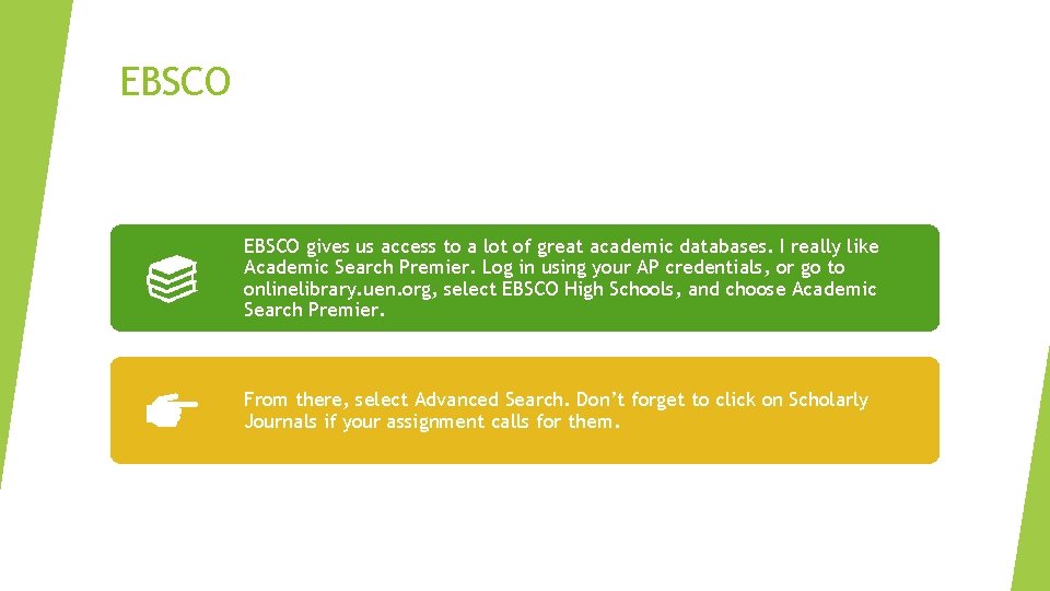 Super Searching Advanced Research Techniques Ebsco Gives Us