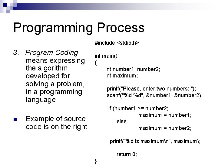 Introduction to Computer Programming Concepts M Uygurolu R