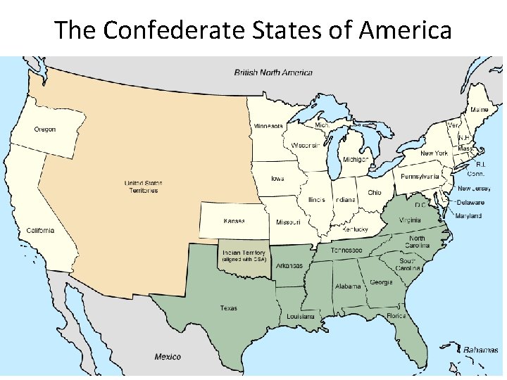 The Confederate States of America The Confederate States of America