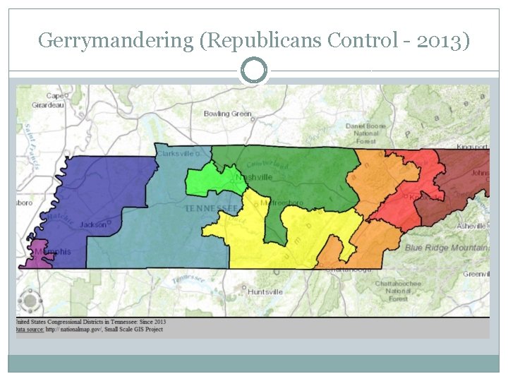 Gerrymandering (Republicans Control - 2013) 